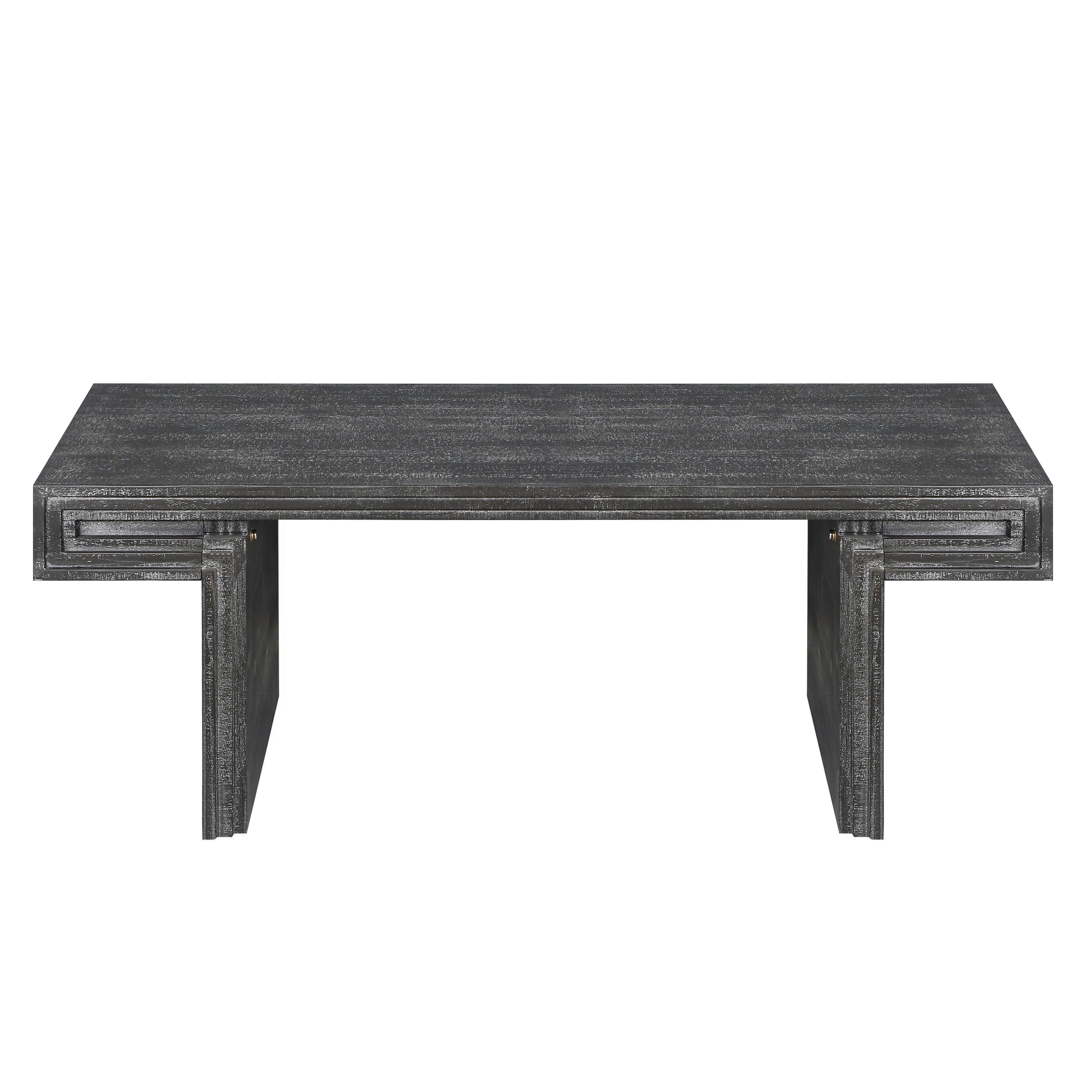 Modern Farmhouse Reclaimed Wood Texture Coffee Table