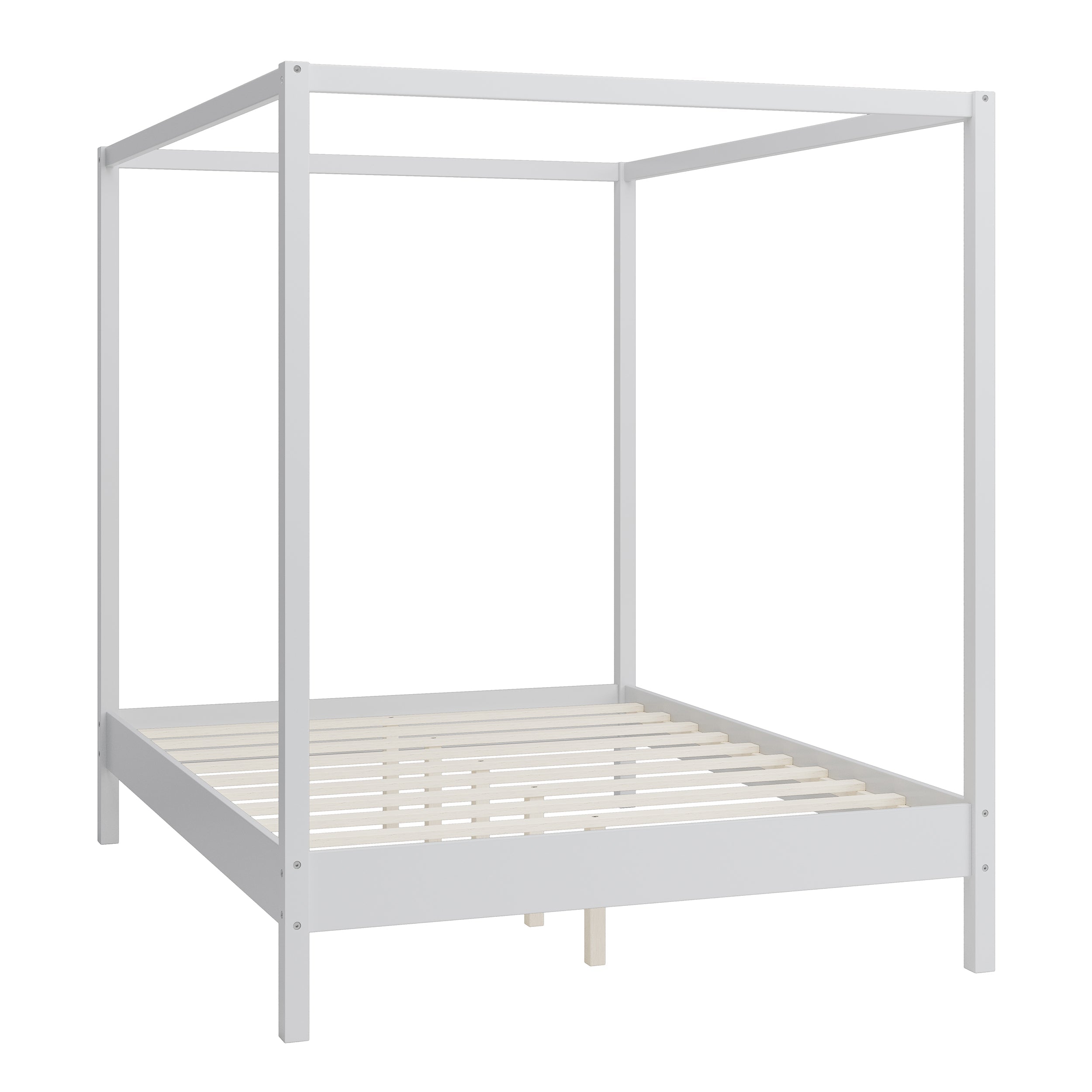 Solid Wood Canopy Bed