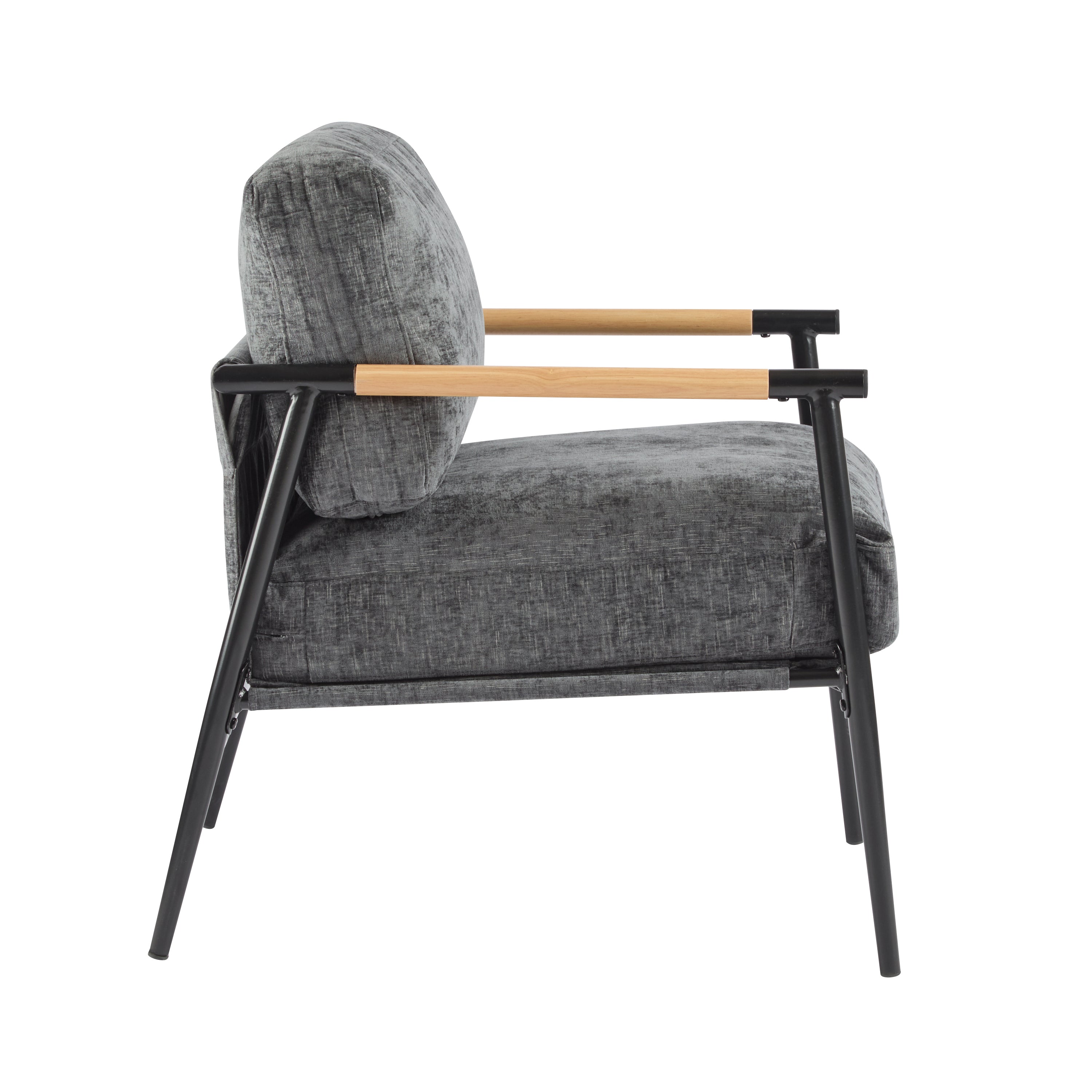 Portwyn Modern Accent Chair with Plush Cushions