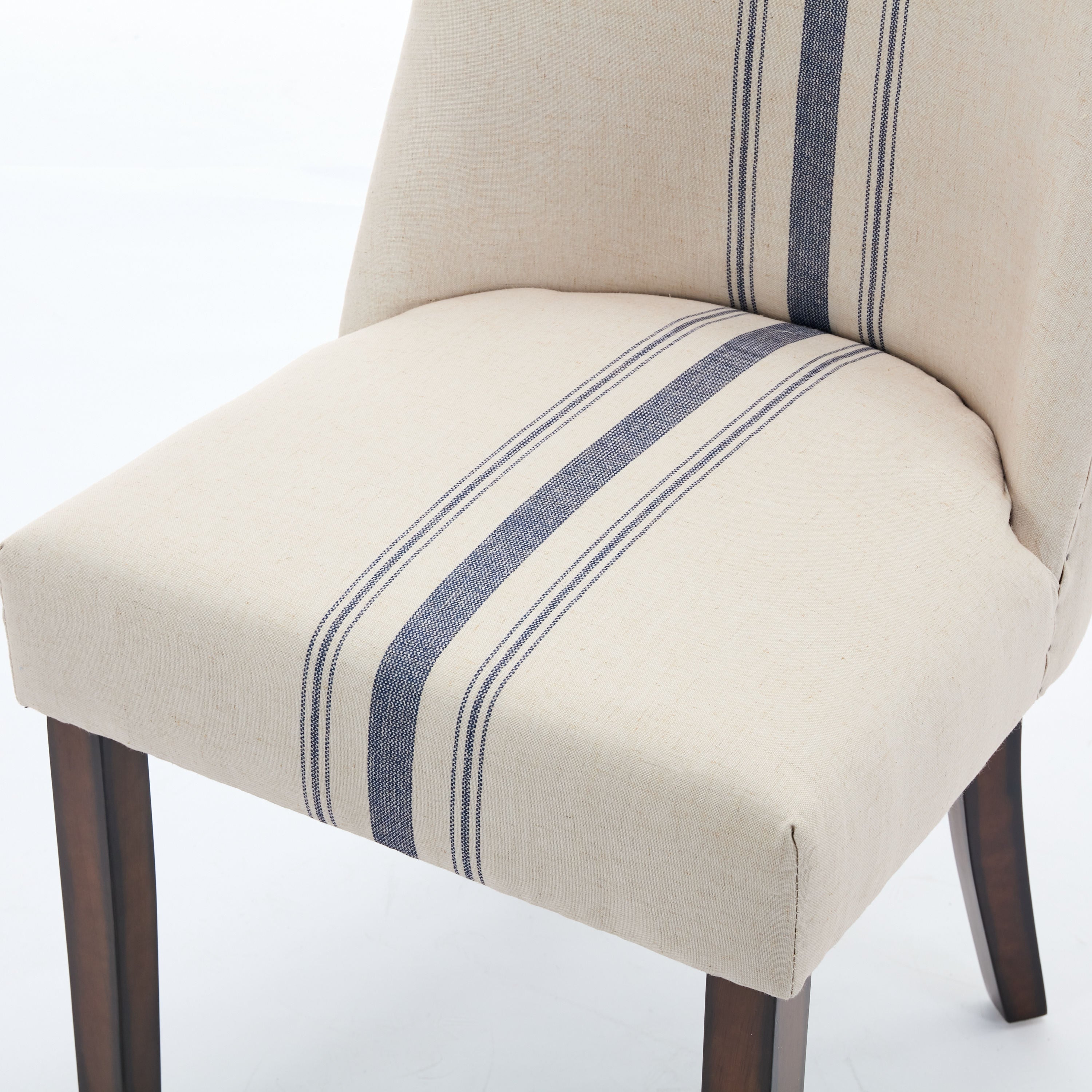 Hearthwick Striped Upholstered Dining Chair, Set of 2