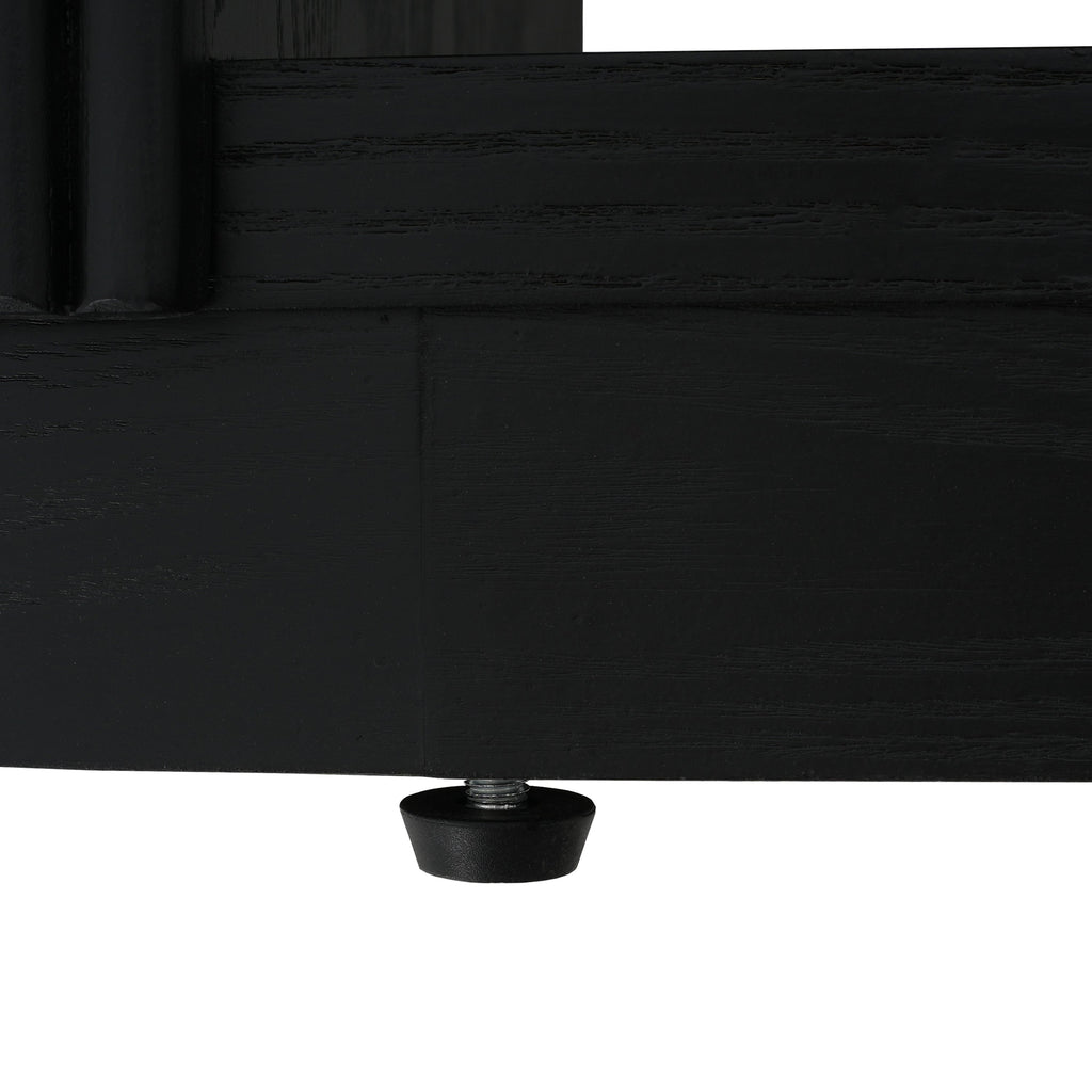Modern Entryway Console Table with Open Shelf