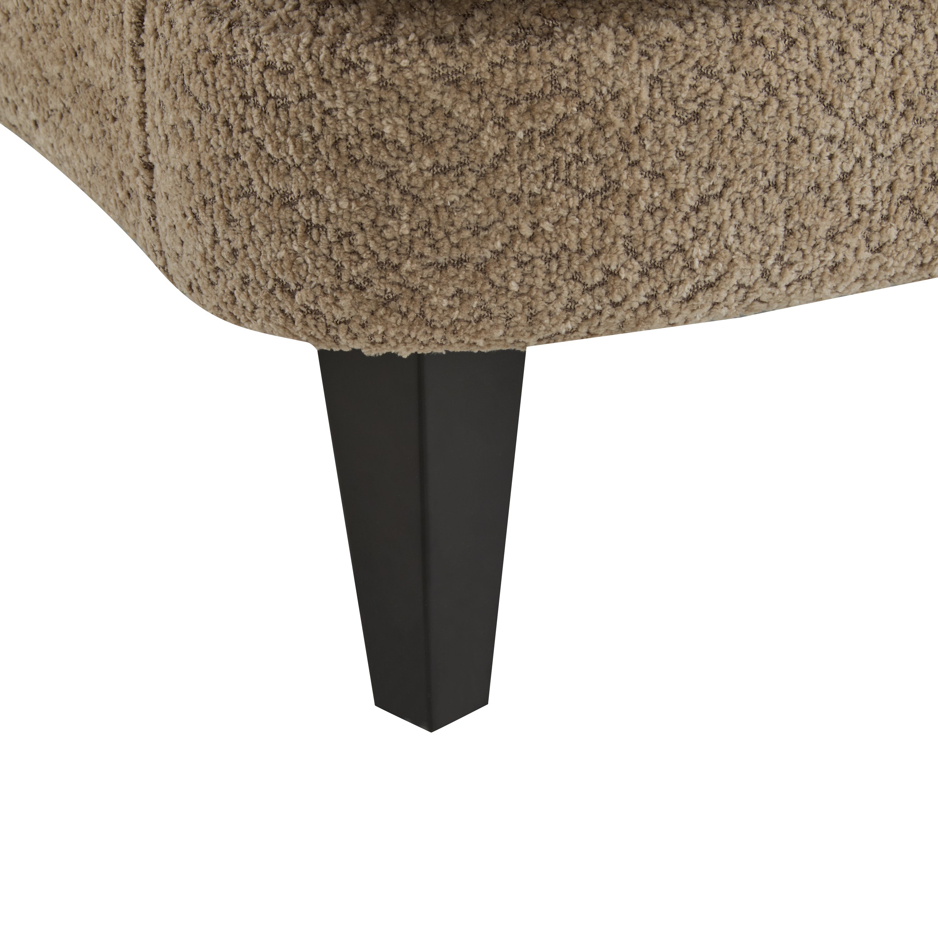 Gerald Boucle Upholstered Club Chair and Ottoman Set
