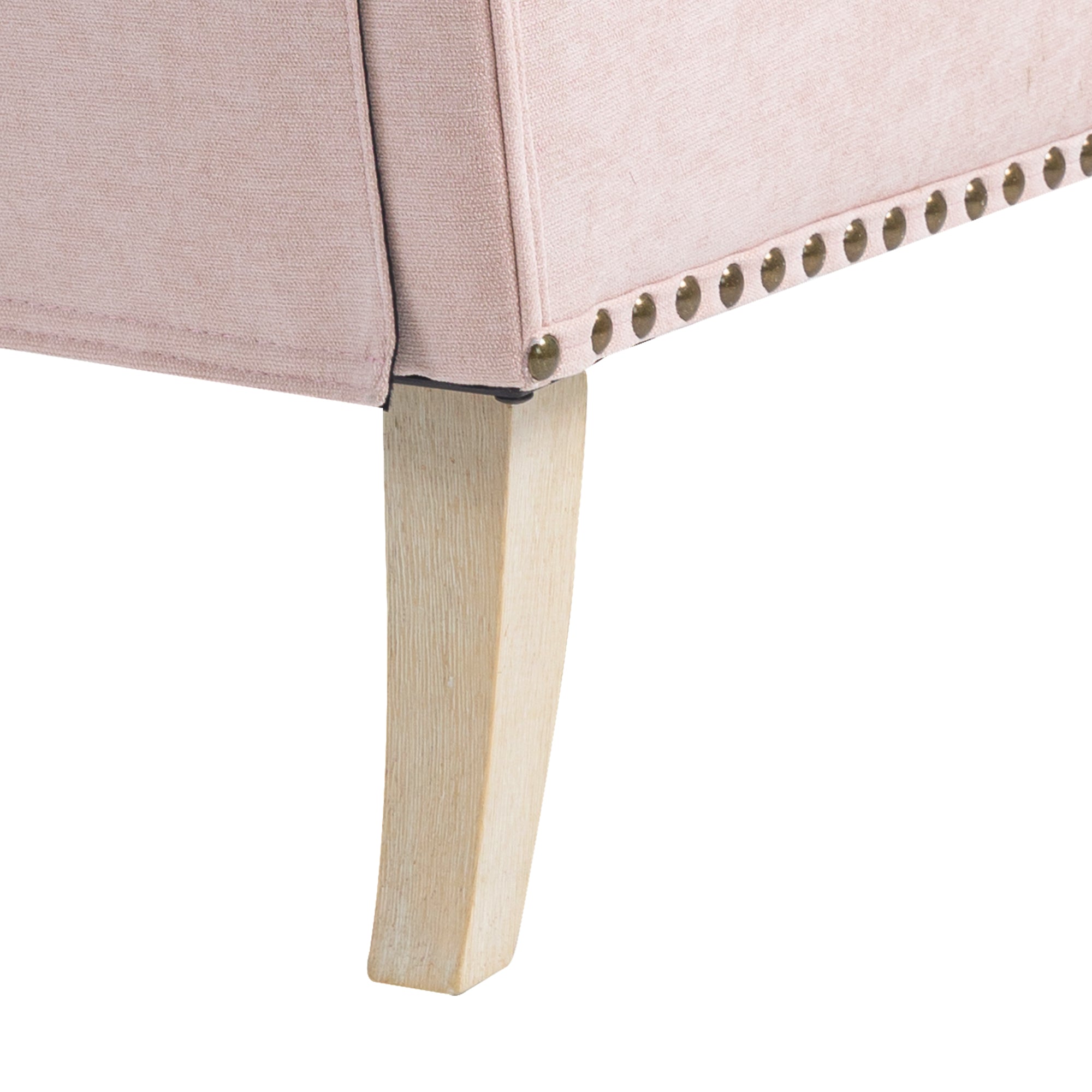 Nailhead Trim Upholstered Accent Chair