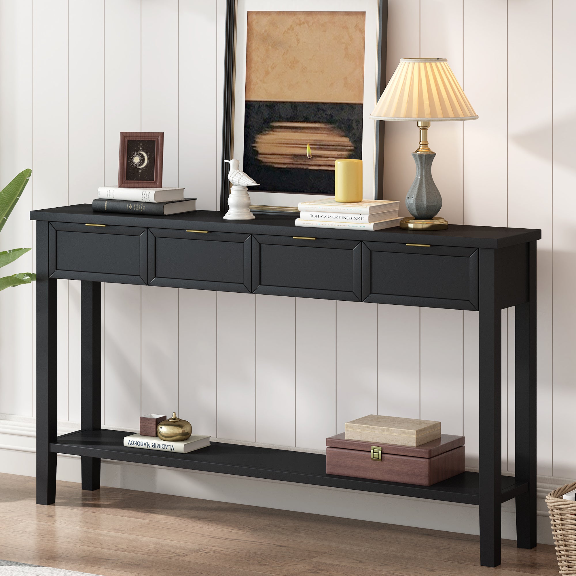 Contemporary Entryway Console Table