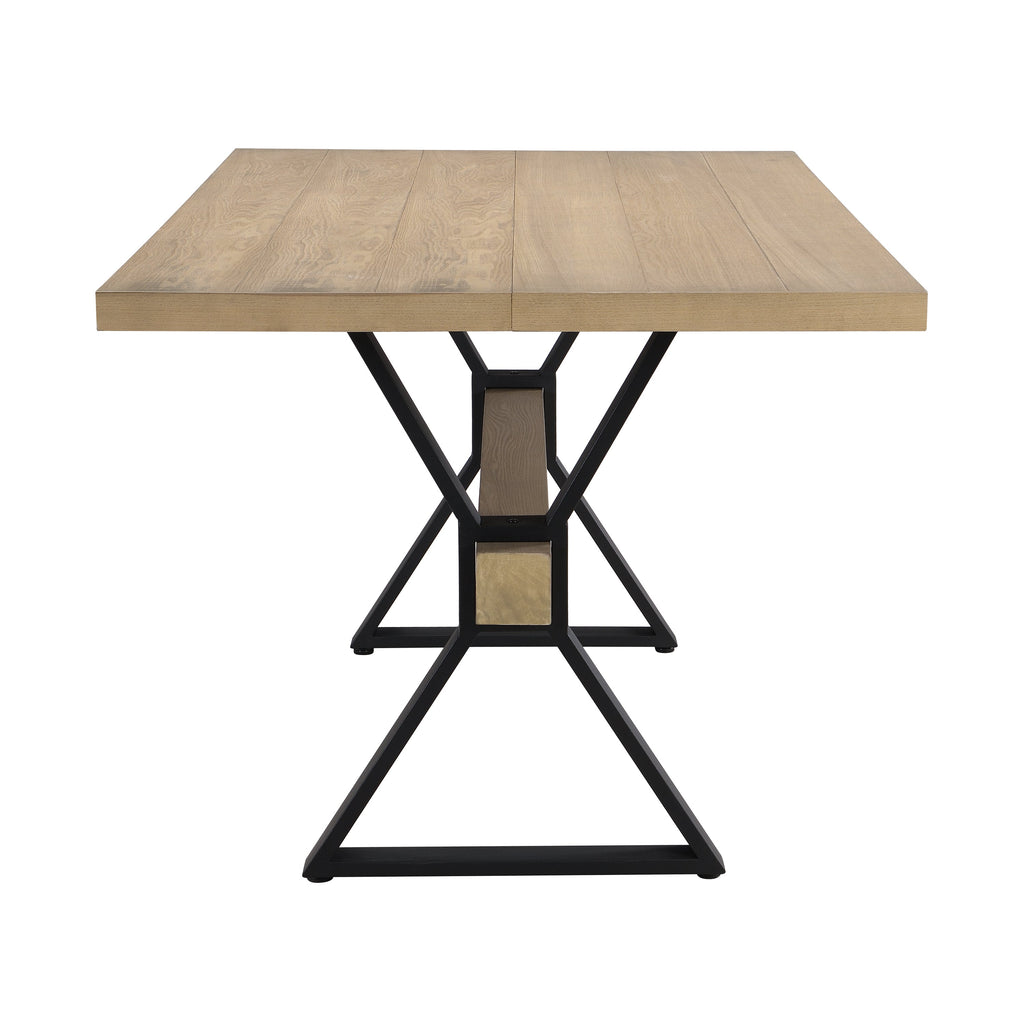 Hartsdale Farmhouse X-Shaped Dining Table