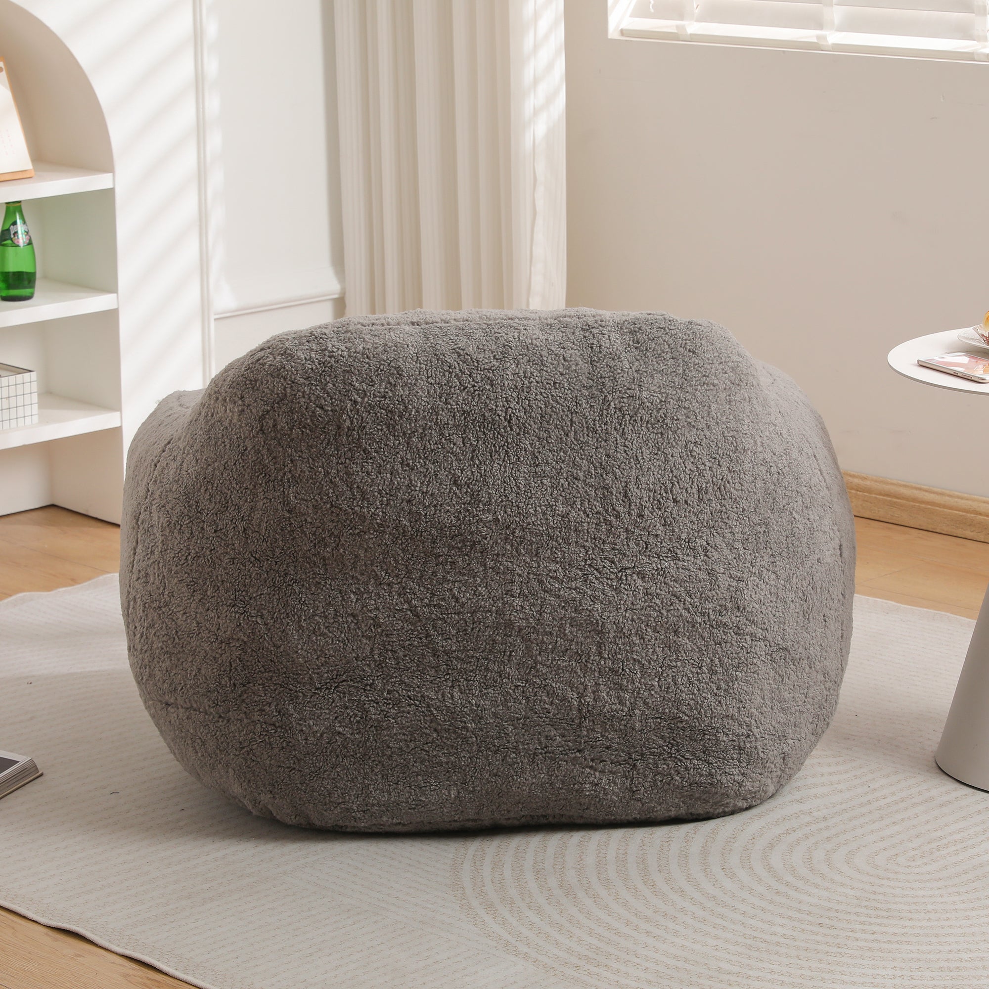 Oversized Teddy Memory Foam Bean Bag Chair