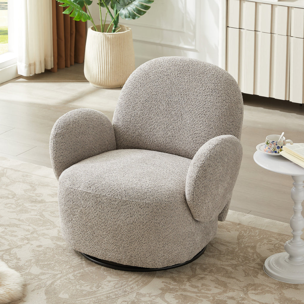 Modern Swivel Upholstered Accent Chair