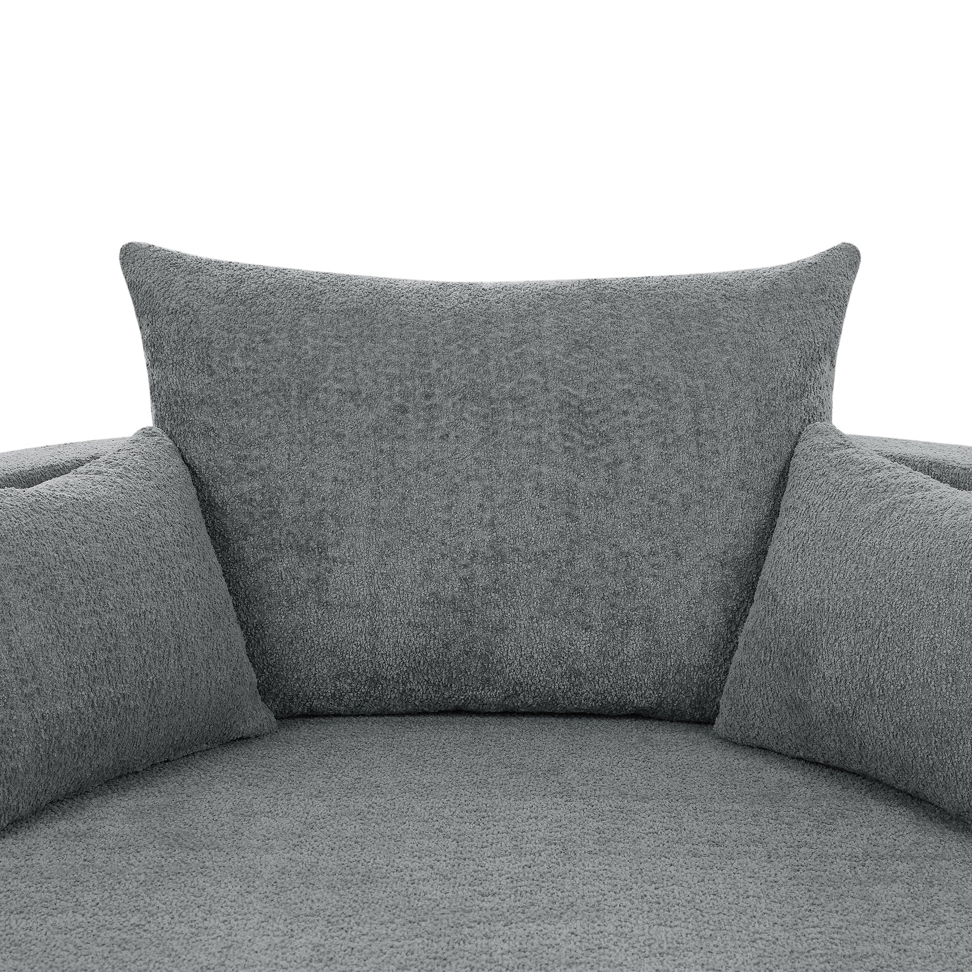 Crossley Oversized Swivel Barrel Accent Chair