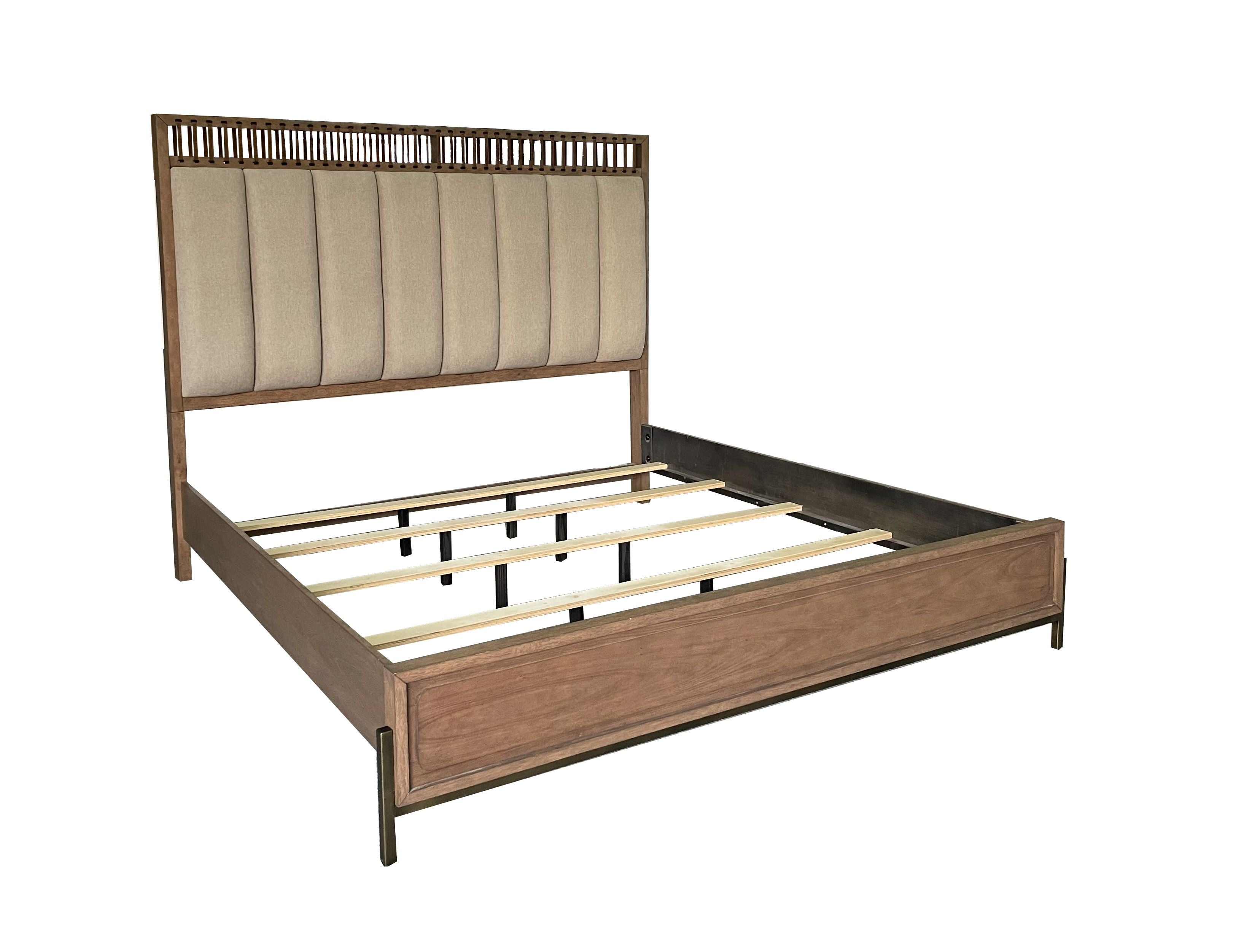 Upholstered Headboard Bed