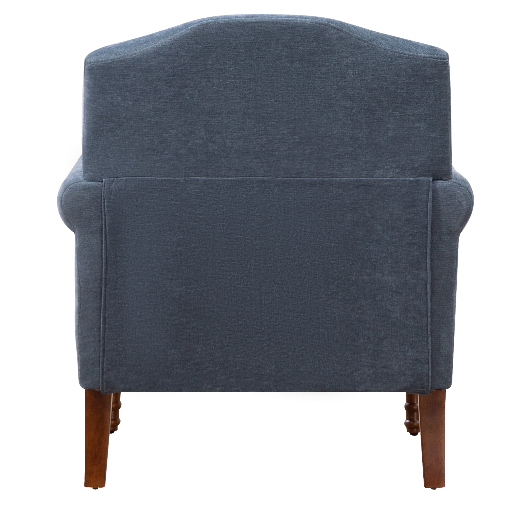Nailhead Trim Rolled Arm Upholstered Accent Chair