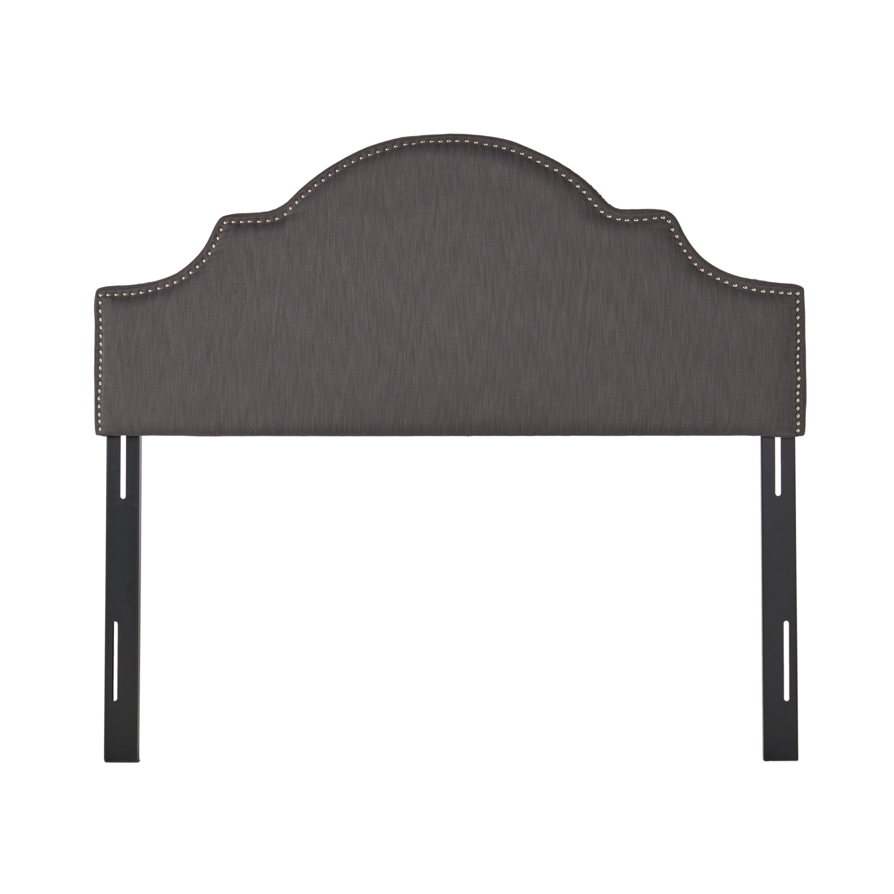 Upholstered Nailhead Trim Headboard