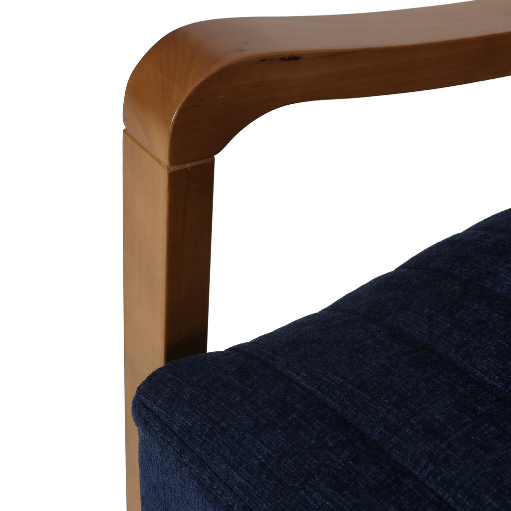 Mid-Century Modern Manual Club Recliner