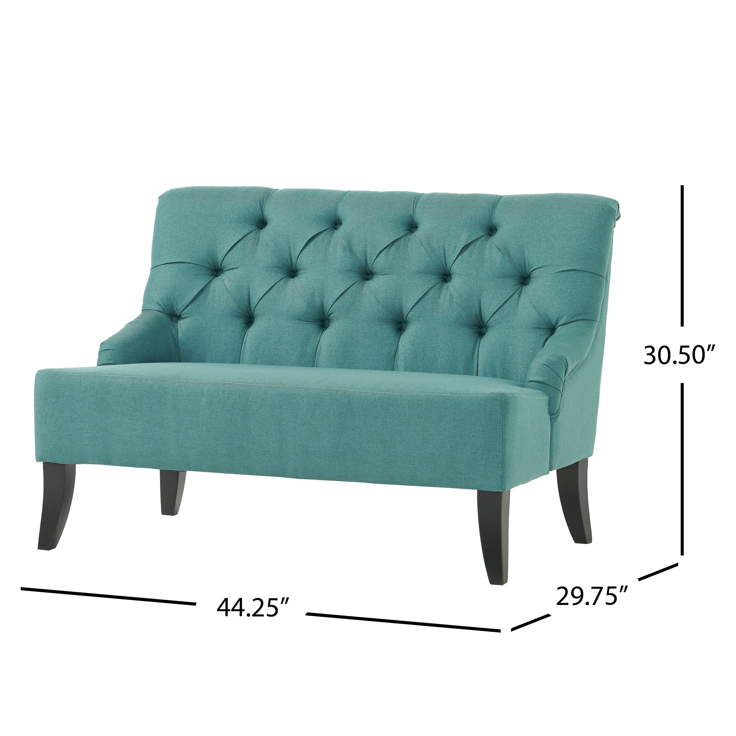 Nicole Button Tufted Settee