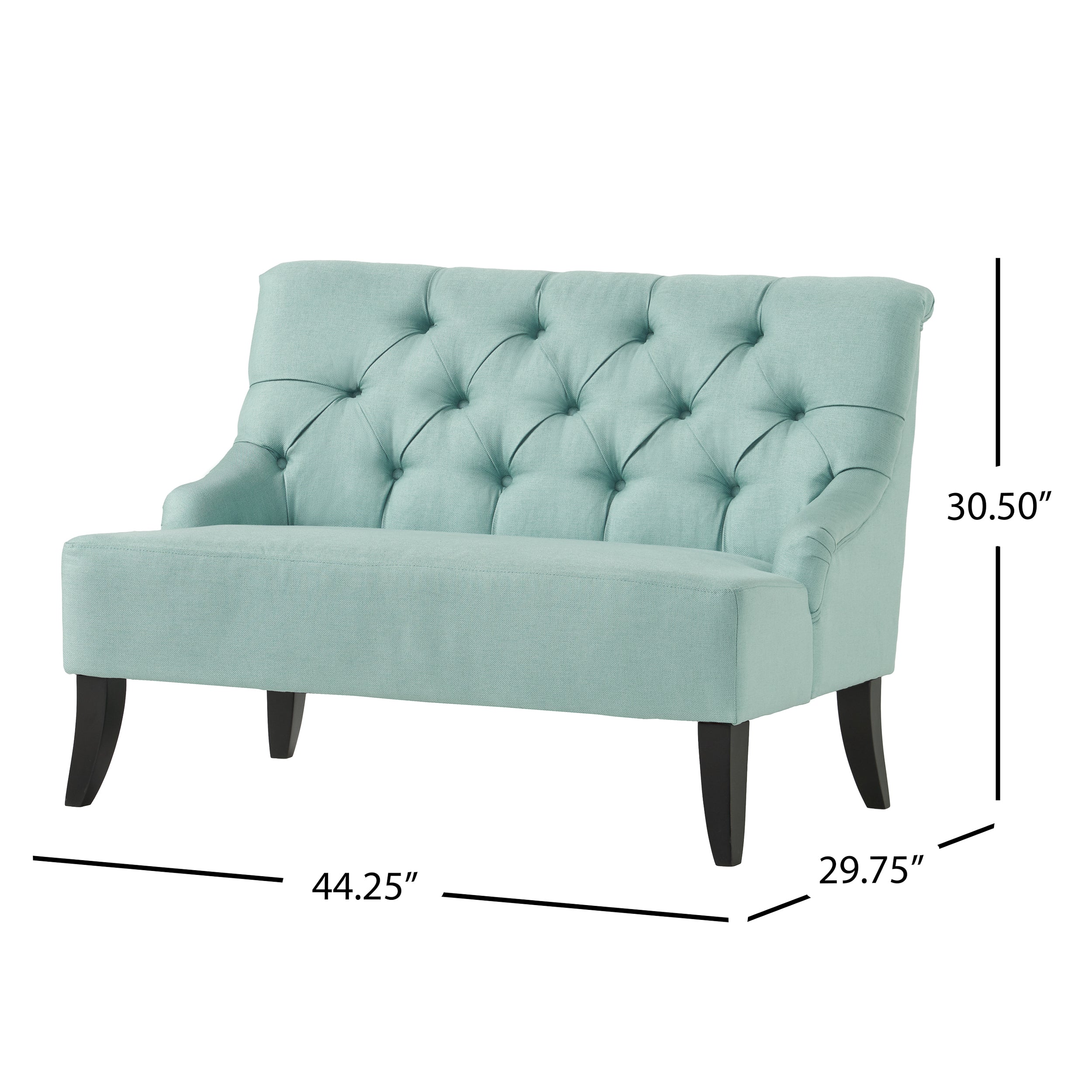 Nicole Button Tufted Settee