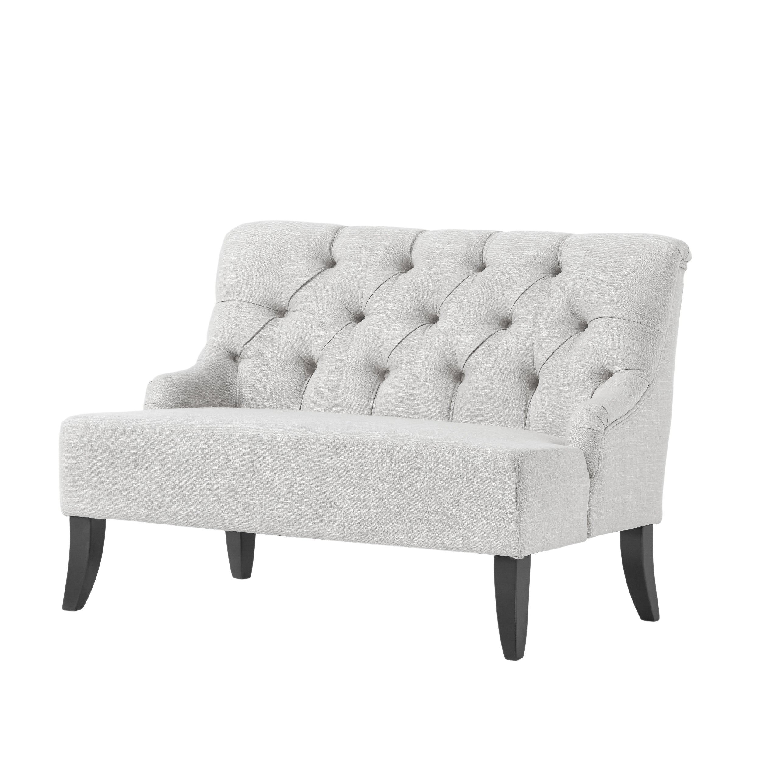 Nicole Button Tufted Settee